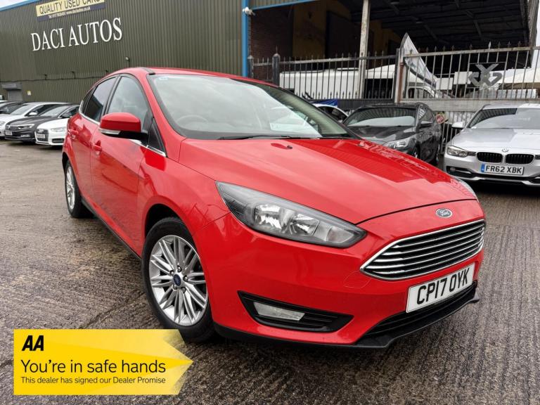 2017 Ford Focus 1.0 EcoBoost 125 Zetec Edition 5dr HATCHBACK PETROL Manual