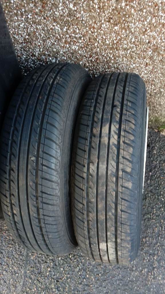 Pair of Fortune FSR-801 155/80/13 Tyres