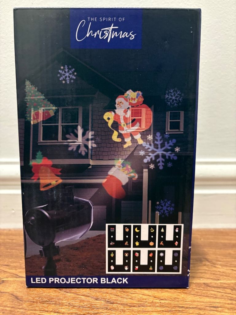 LED Projector, black *new* 