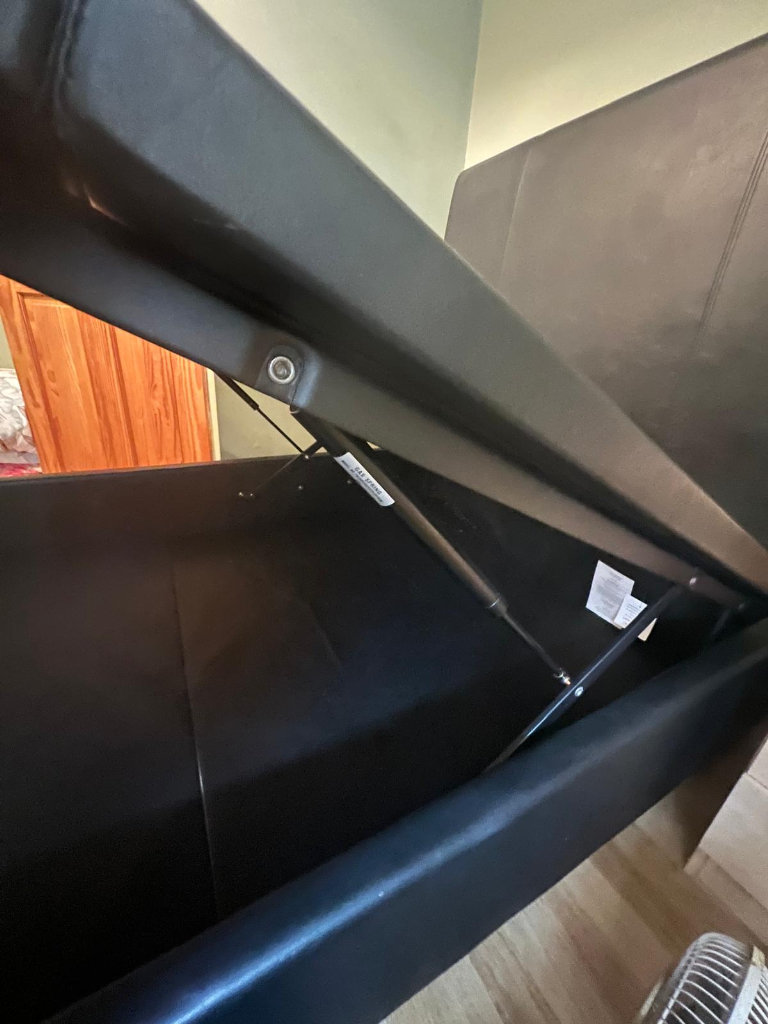 image for  BRAND NEW PURE LEATHER Dreams DOUBLE STORAGE LEATHER BED CHOCOLATE BROWN COLOUR