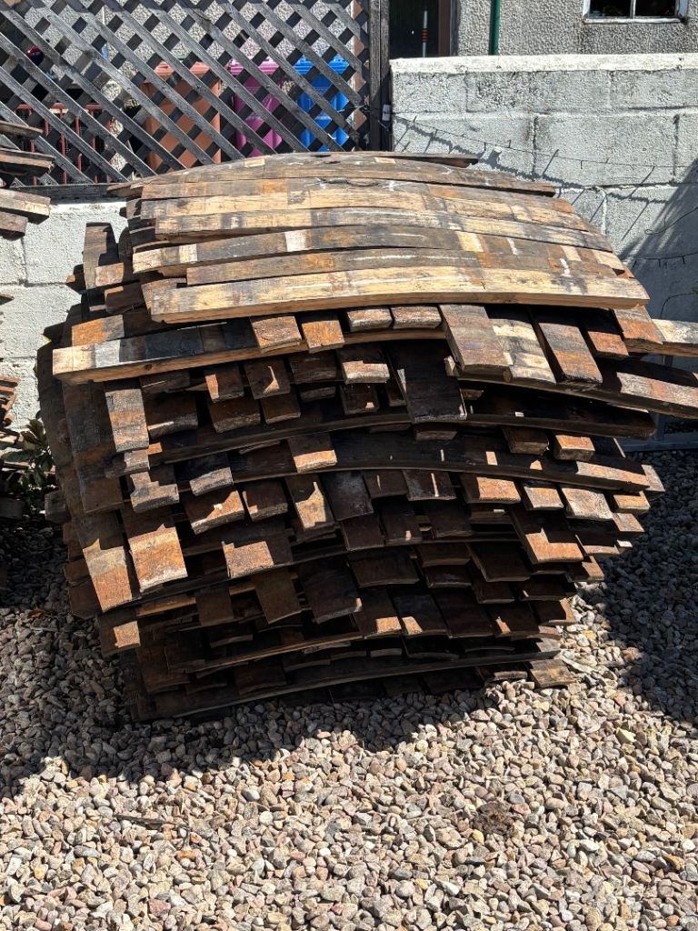 Firewood staves 