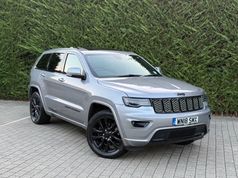 2018 [18] JEEP GRAND CHEROKEE 3.0 DIESEL V6 CRD 4WD SILVER FACELIFT ULEZ