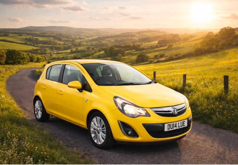 2014 Vauxhall Corsa 1.4 SE 5 door limited edition in yellow 