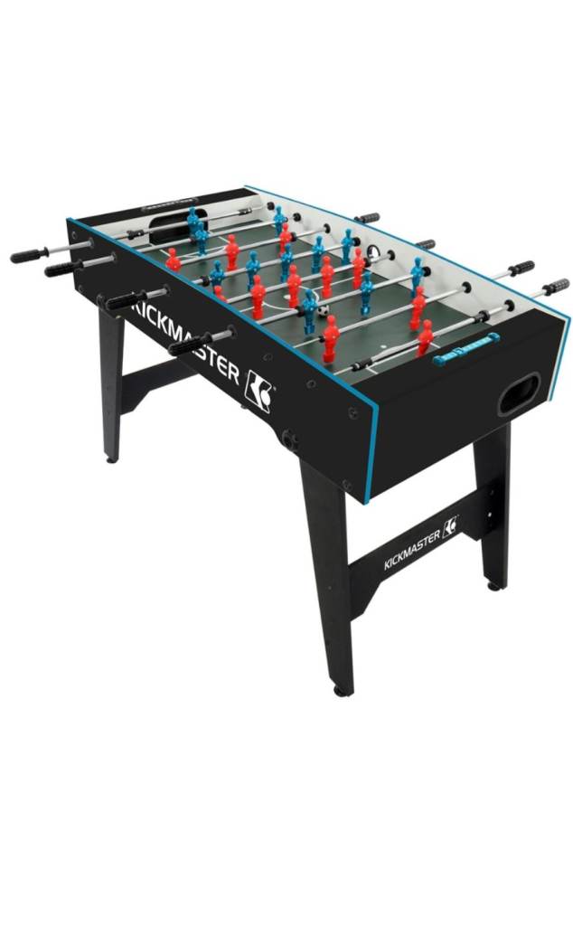 image for Kickmaster 4ft (1.2m) Quick Fold Table Football Game - Free Delivery - Brand New