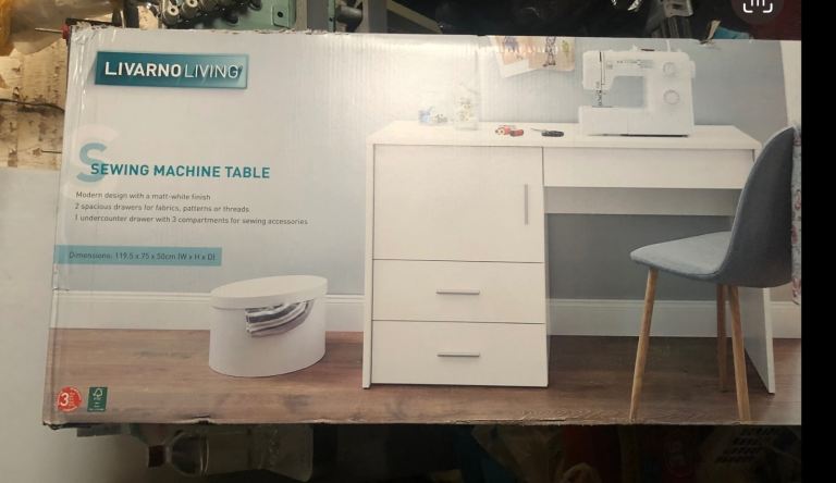 Sewing machine table brand new