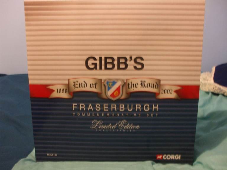 Corgi Collectable Gibbs 1/50th Scale "End Of Road" Set.