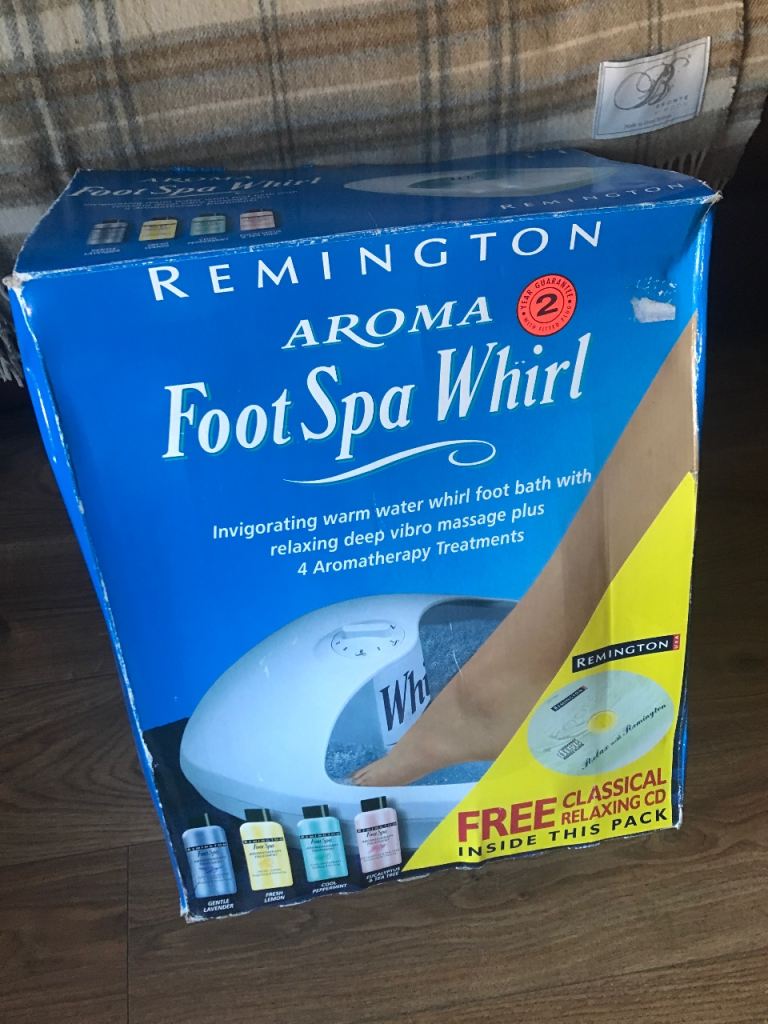 Remington Aroma Foot Spa Whirl. New.    (SORRY NO LONGER AVAILABLE).