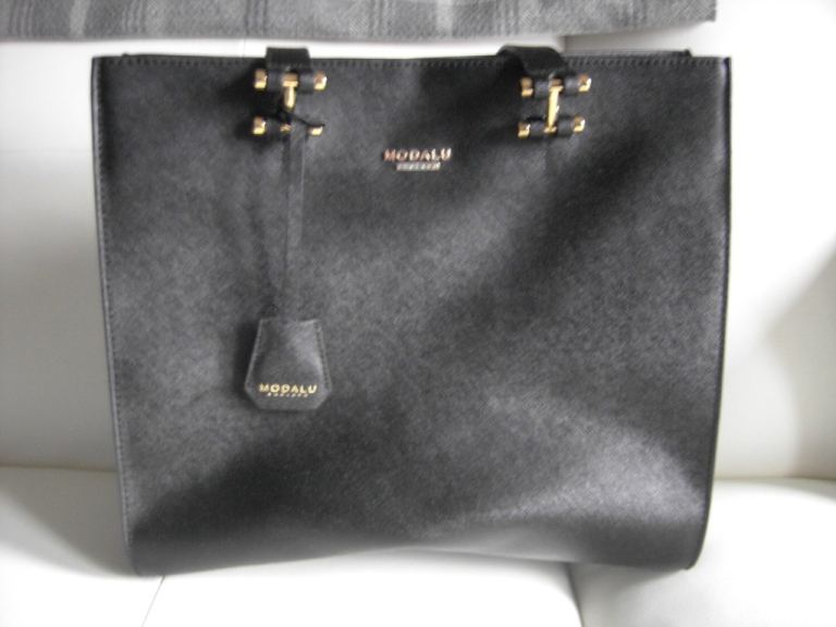 Black Leather Handbag