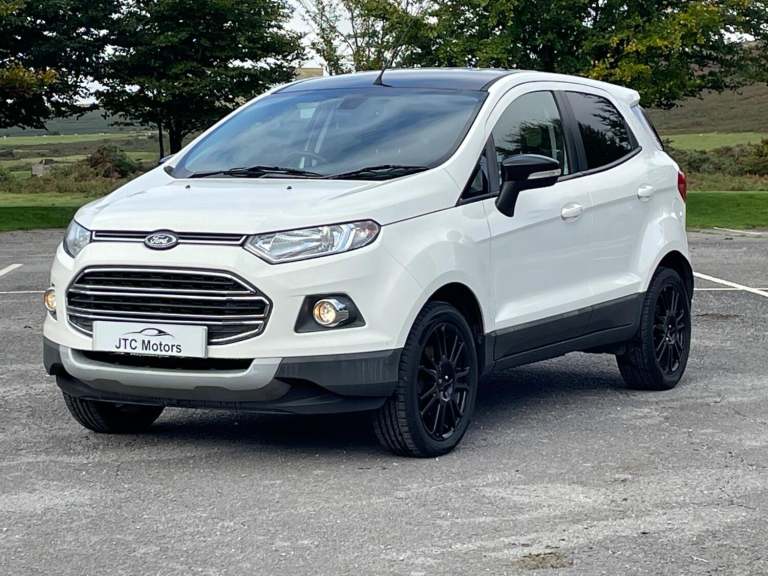 FORD ECOSPORT 1.0 EcoBoost 140 Titanium S 5dr Man, petrol, white + new timing