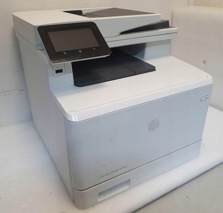 Used HP Laserjet Pro MFP M477fdn Colour Multifunctional Printer