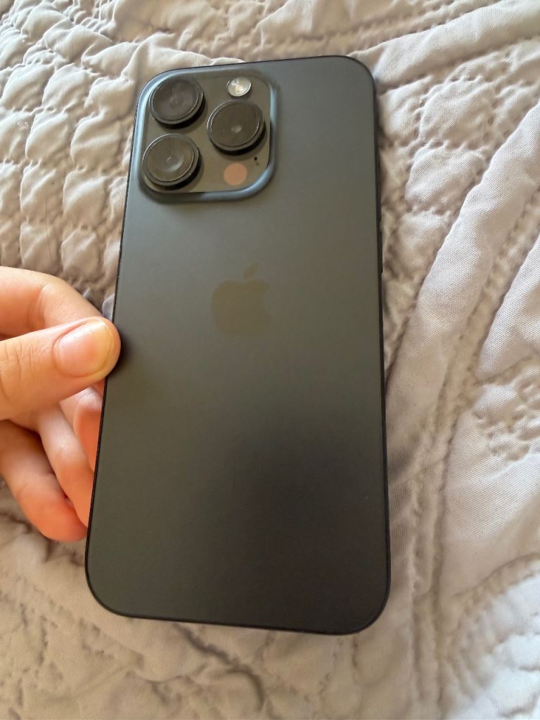 iPhone 15 Pro - Space Black, As Good As New