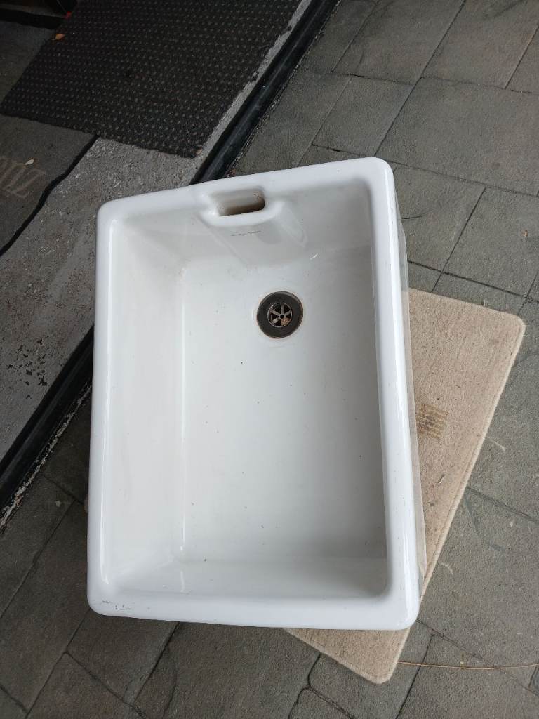 Reclaimed Sink Belfast Butler Sink Used Armitage Shanks 46cm x 62cm x 26cm