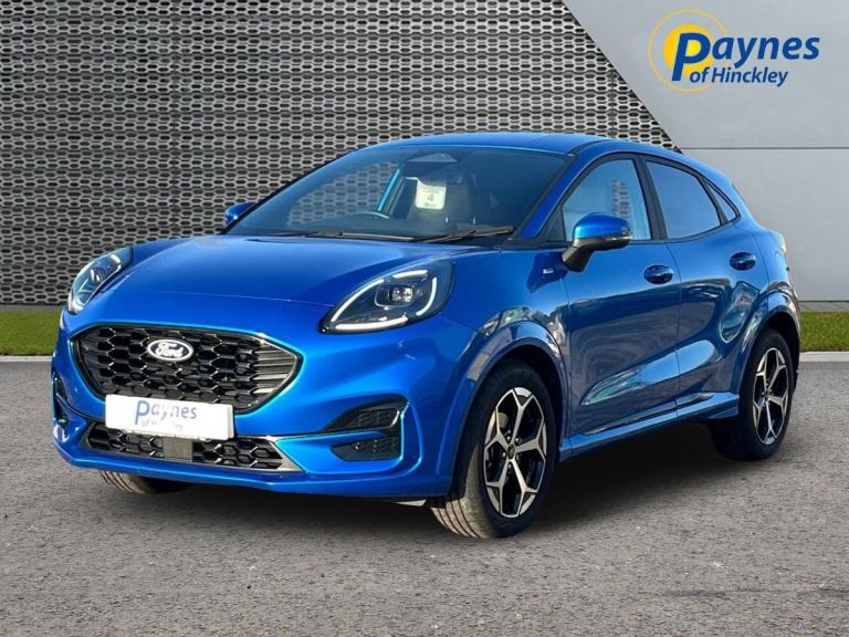 2024 Ford Puma ST-Line 5 Door 1.0L mHEV 6 Spd Desert Island Blue COMFORT PACK