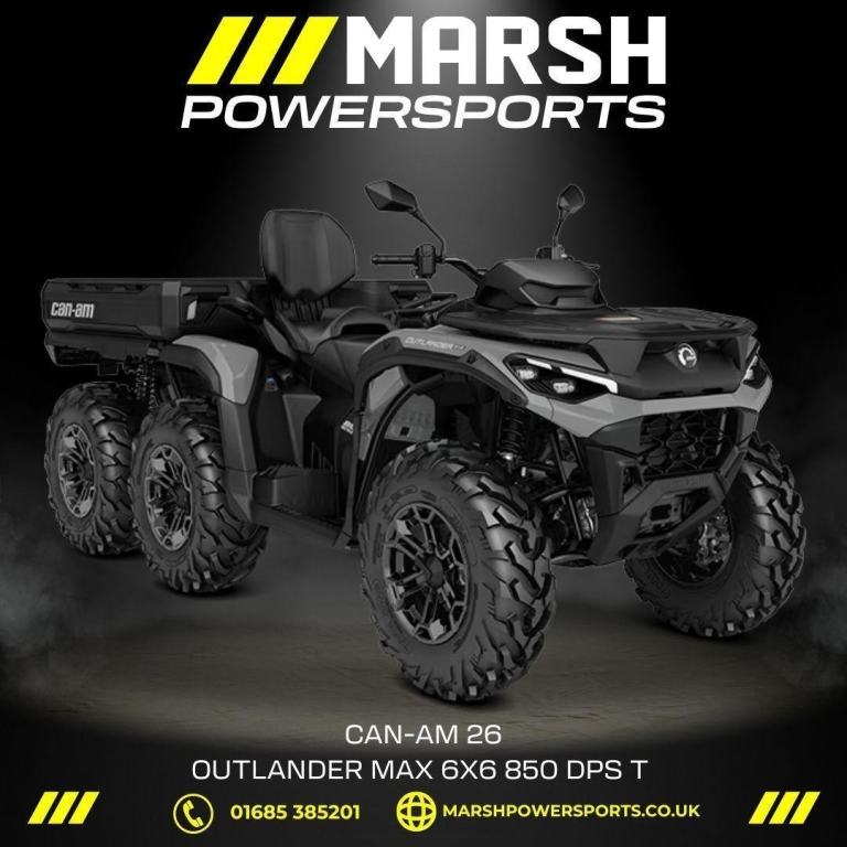 image for Can-Am Outlander MAX 6x6 850 DPS T 2026 - Can-Am Official Dealer - Reserve Now!