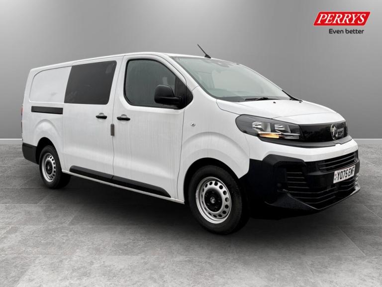 2026 Vauxhall Vivaro 2.2 Turbo D 150 Prime H1 Double Cab Crew Bus DIESEL Manual