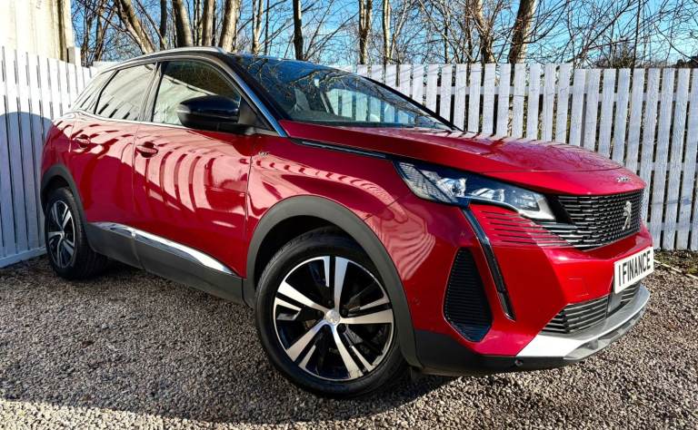 CAN'T GET CREDIT? CALL US! Peugeot 3008 SUV 1.2 PureTech GT, 2022 - £299 DEPOSIT, £102 PER WEEK