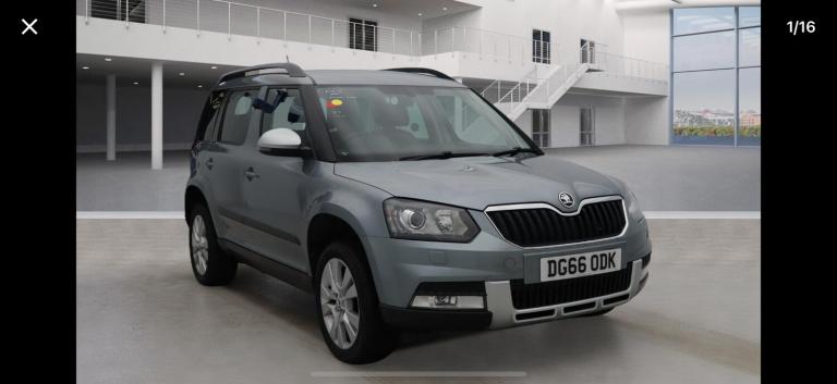 2016 Skoda Yeti 2.0 TDI CR SE L 5dr HATCHBACK Diesel Manual