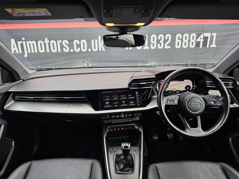 2021 Audi A3 1.5 TFSI 35 Sport Sportback Euro 6 (s/s) 5dr HATCHBACK Petrol Manual