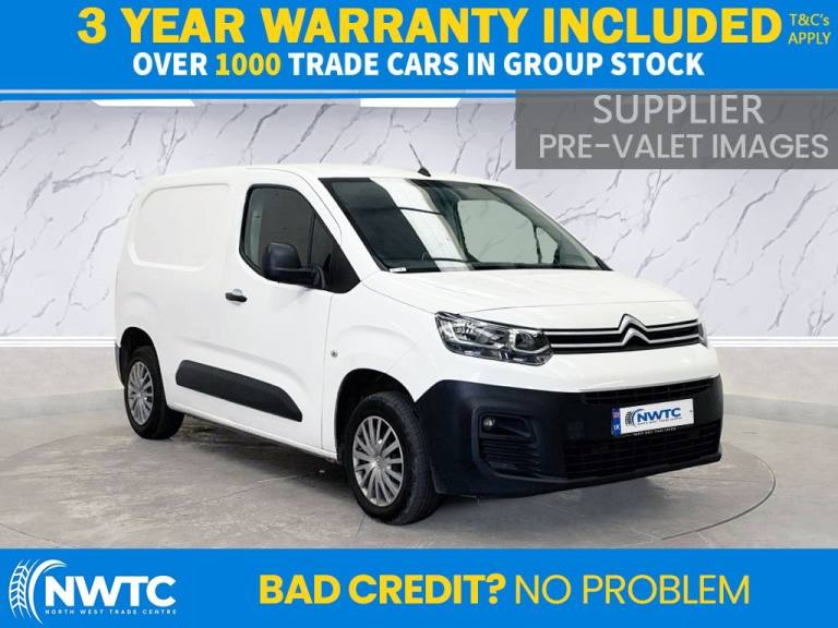 2021 Citroen Berlingo 1.5 BlueHDi 650Kg Enterprise 75ps PANEL VAN DIESEL Manual
