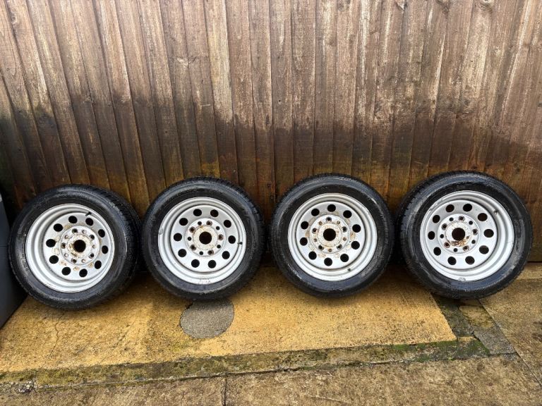 16” Ford Transit Mk6/7/8 Land Rover Modular Wella Style Wheels 5x160