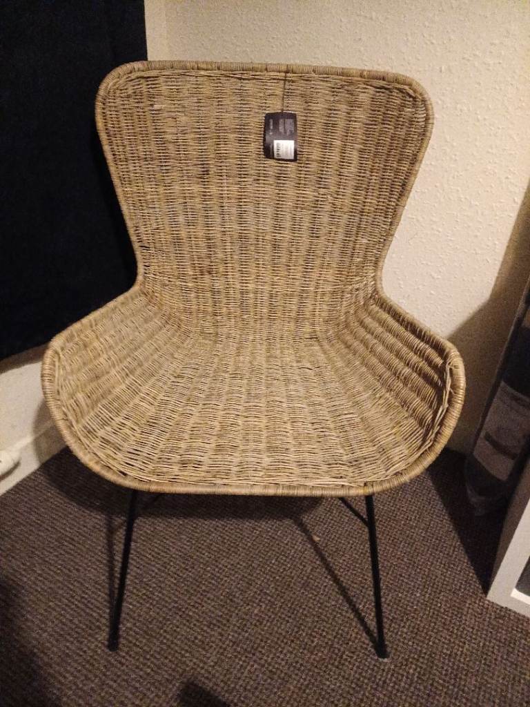 Designer Wicker Chair