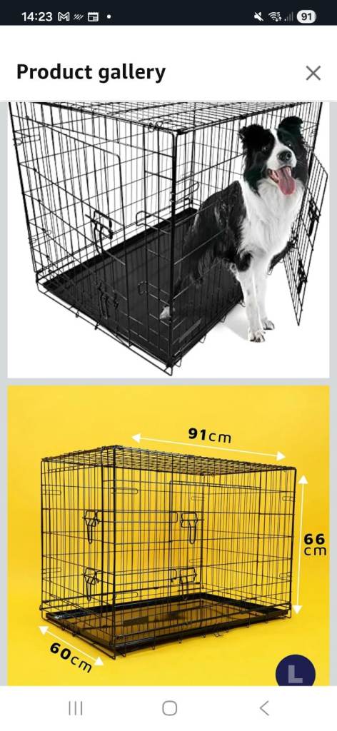 Dog cage
