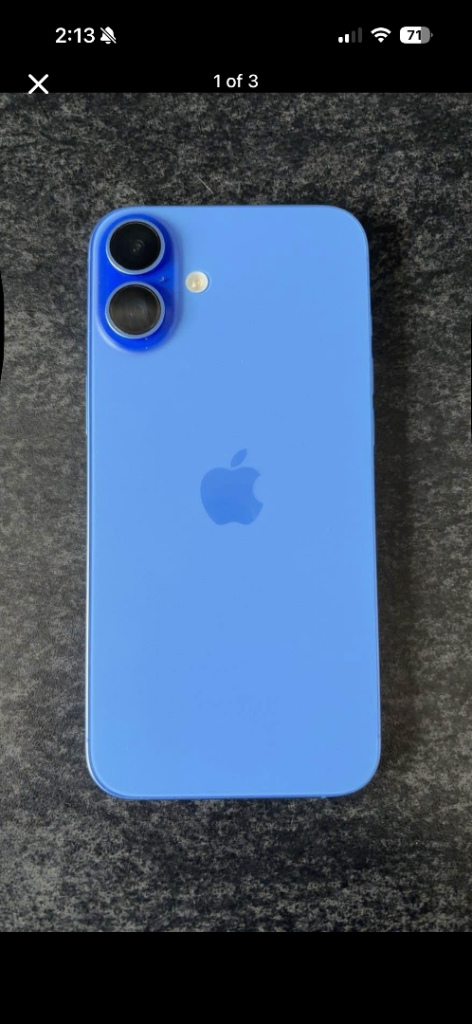 iPhone 16 plus 