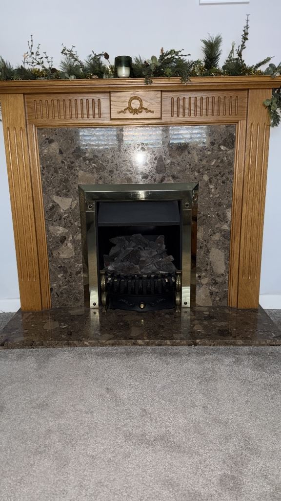 Fire place Marble Hearth 
