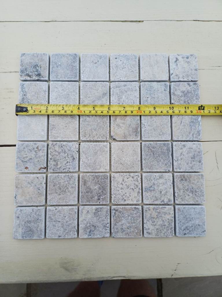 Natural stone mosaic tiles