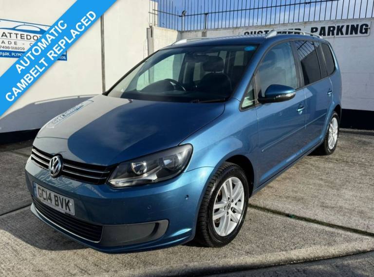 2014 14 VOLKSWAGEN TOURAN 1.6 TDI BLUEMOTION TECH SE MPV 5DR DIESEL DSG EURO 5 (