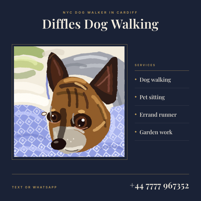 Dog Walking | Pet Care | Personal Assistant Cardiff