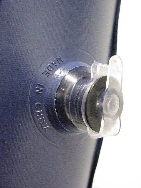 Single mattress Highlander Airbed with foot pump