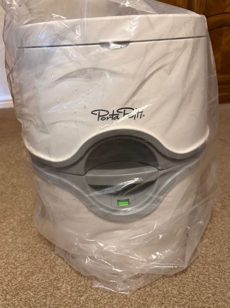 Thetford portable chemical toilet 565P, suitable for caravan, motorhome, emergencies.