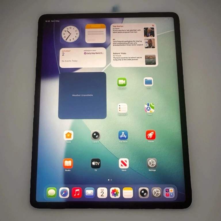 Apple iPad Pro 12.9" (6th Gen) 128GB, Wi-Fi + 5G Cellular, Unlocked - Space Grey