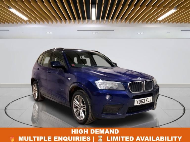 2013 BMW X3 2.0 20d M Sport SUV 5dr Diesel Auto xDrive Euro 5 (s/s) (184 ps) ESTATE Diesel Automatic