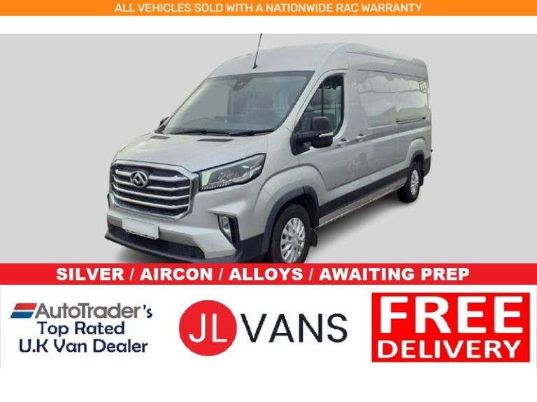 2023 Maxus Deliver 9 2.0 D20 150 Lux High Roof Van PANEL VAN DIESEL Manual