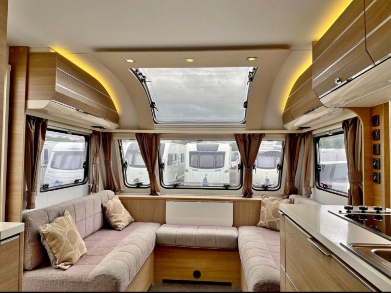 Touring Caravan with Motor Movers. 8ft wide! Perfect Condition