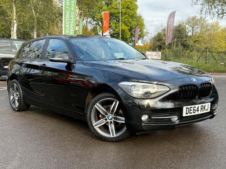 2014 BMW 1 SERIES 1.6 116i Sport ULEZ Petrol Manual 5 Door Black
