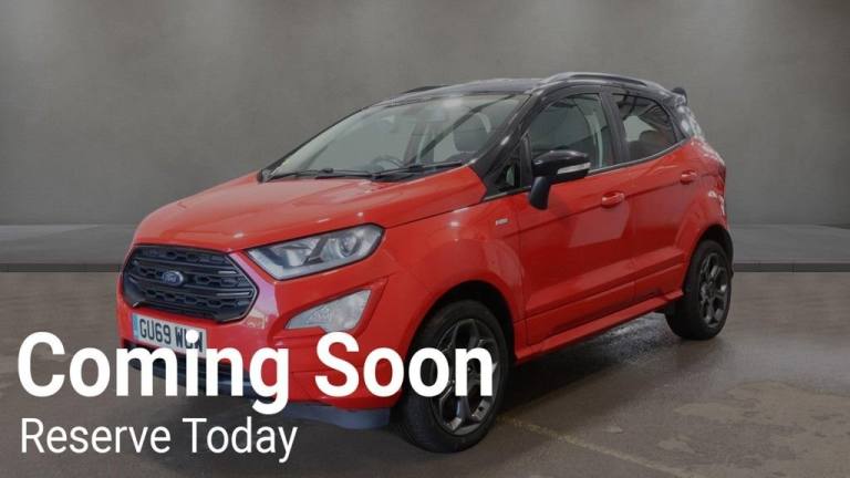 2019 Ford Ecosport 1.0T EcoBoost GPF ST-Line SUV 5dr Petrol Manual 125 bhp Petrol Manual