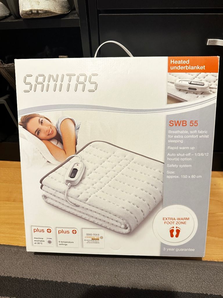 brand new-single size electric heated underBlanket 150x80cm
