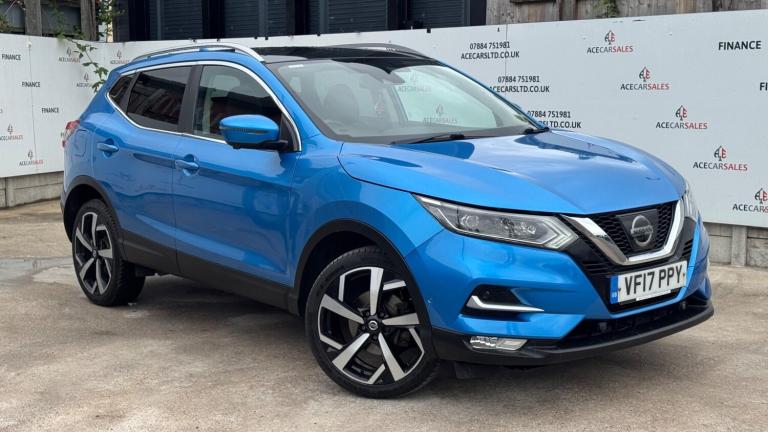 2017 Nissan Qashqai 1.6 dCi Tekna 4WD Euro 6 (s/s) 5dr HATCHBACK Diesel Manual