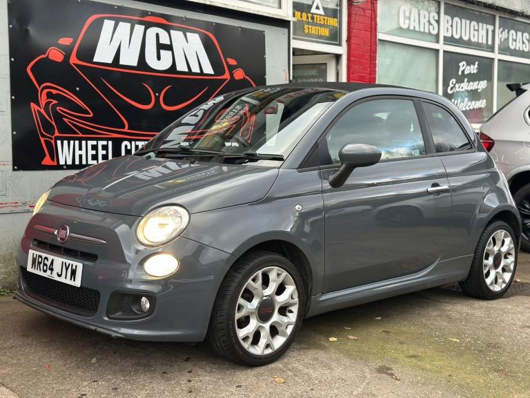 2014 Fiat 500 1.2 S 2dr CONVERTIBLE PETROL Manual