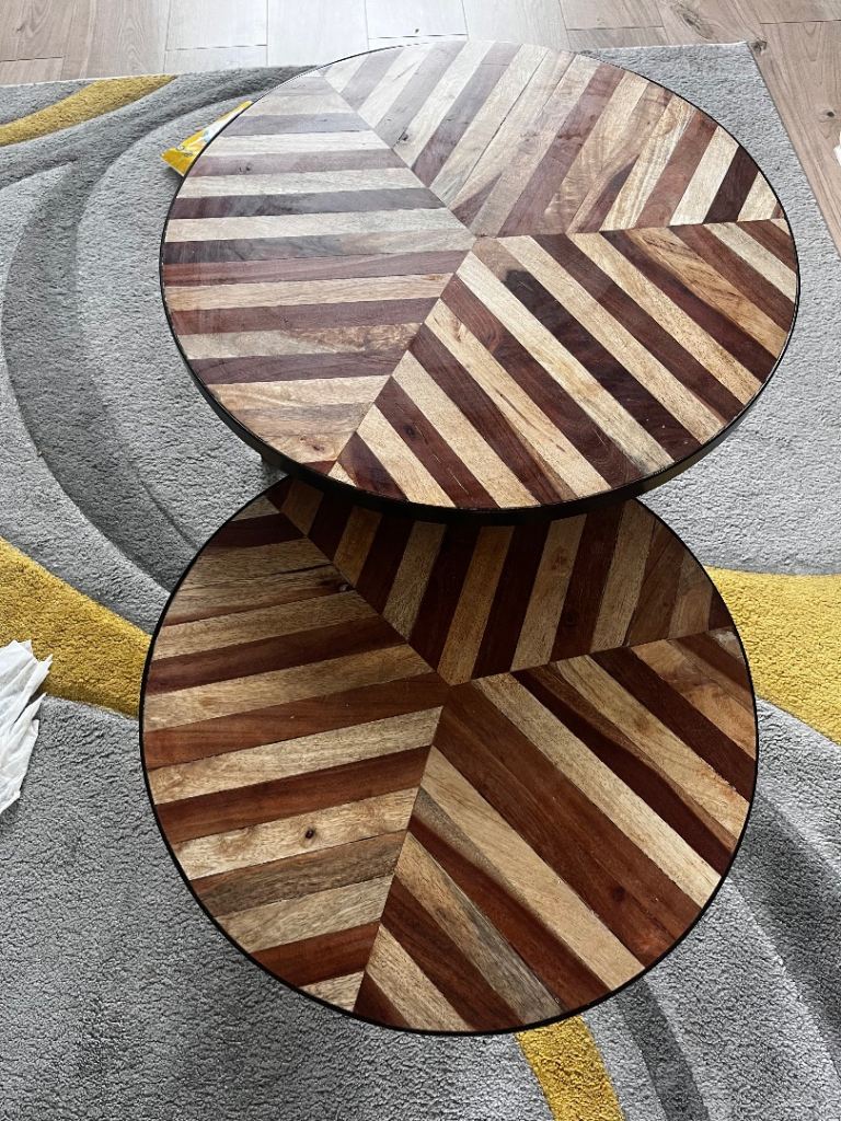 Set of 2 Coffee Tables 