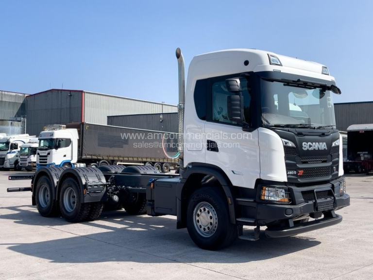 2026 SCANIA G460 XT SUPER 6X4 DOUBLE DRIVE 26T CHASSIS CAB