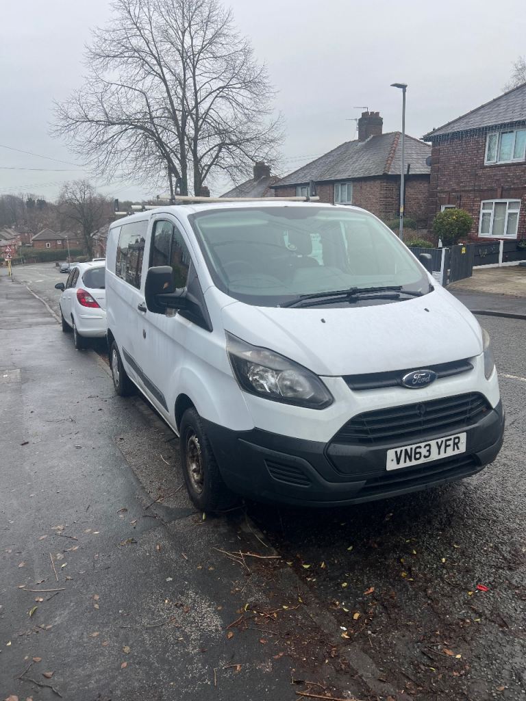 2013 Ford transit custom crew cab