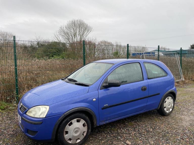 VAUXHALL CORSA 1.0 LIFE 04 REG 3 BLUE DOOR MOT MARCH 29TH 2026 GENUINE 60704 SERVICE HISTORY