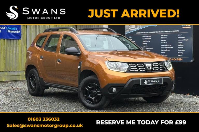 DACIA DUSTER 1.6 Essential SCe 115 4x2 MY19 Orange Manual