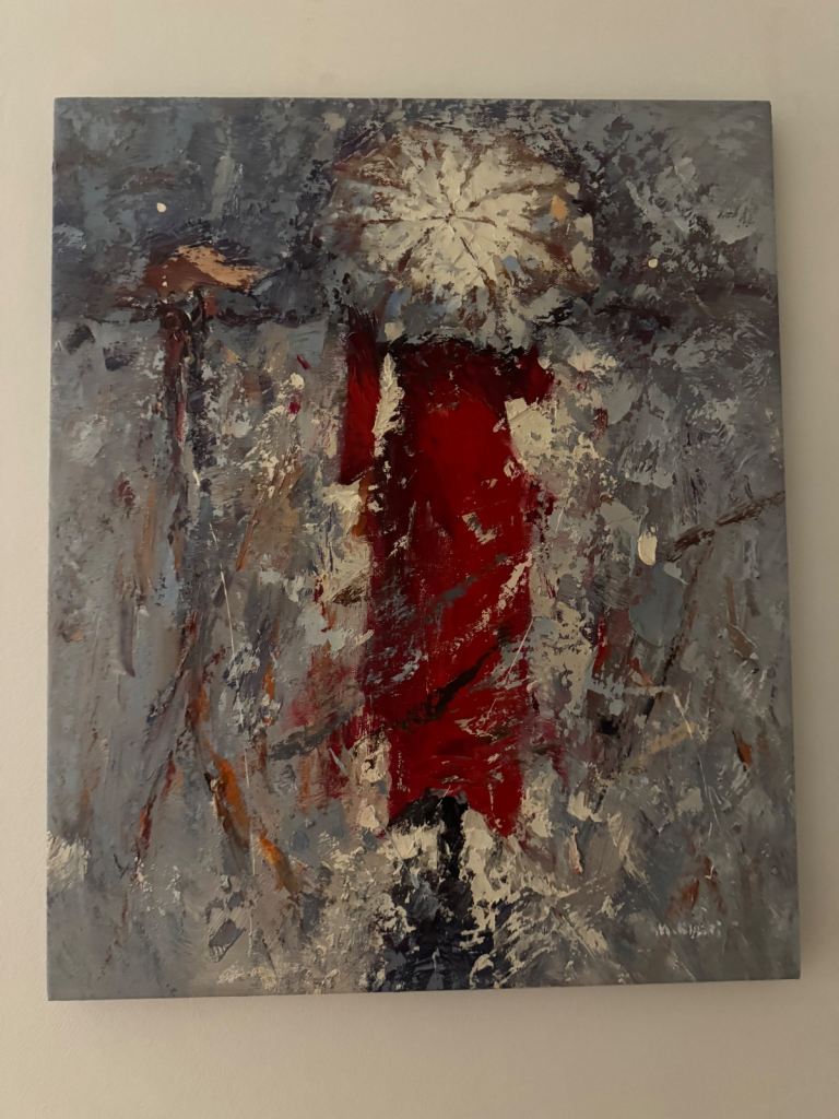 Original oil painting on canvas 