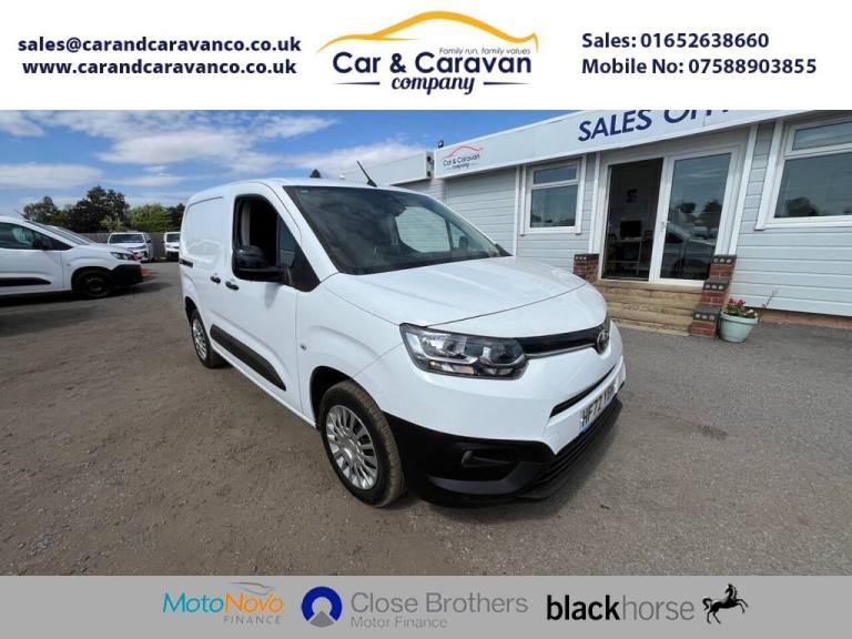 2022 72 TOYOTA PROACE CITY 1.5 BLUEHDI ICON SHORT PANEL VAN 5DR DIESEL MANUAL SW