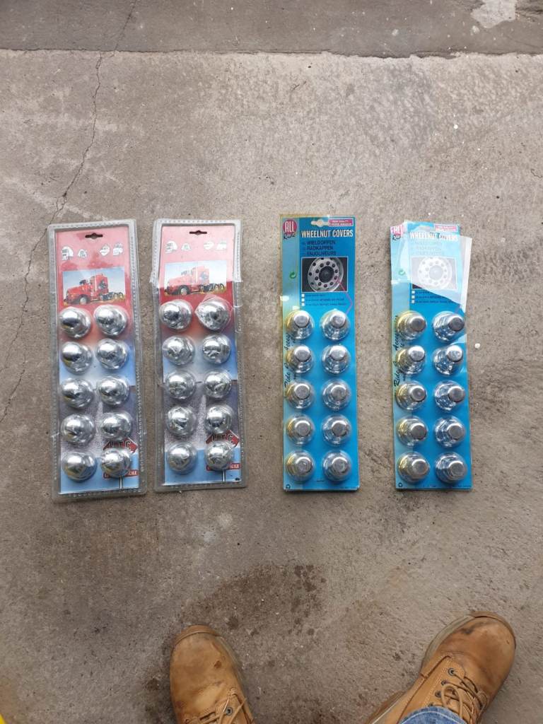 Wheel nut covers 